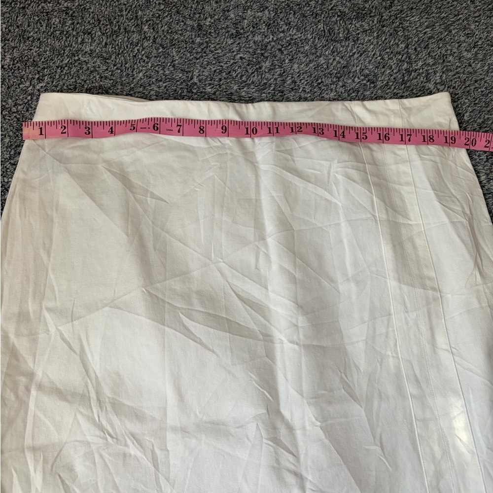 Ralph Lauren Cream Pencil Skirt plus size 16 - Picture 8 of 9